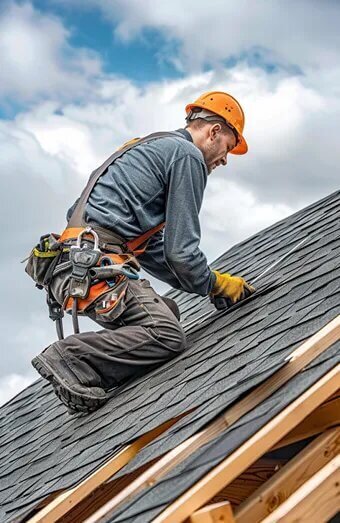 Storm Damage Roof Repair X